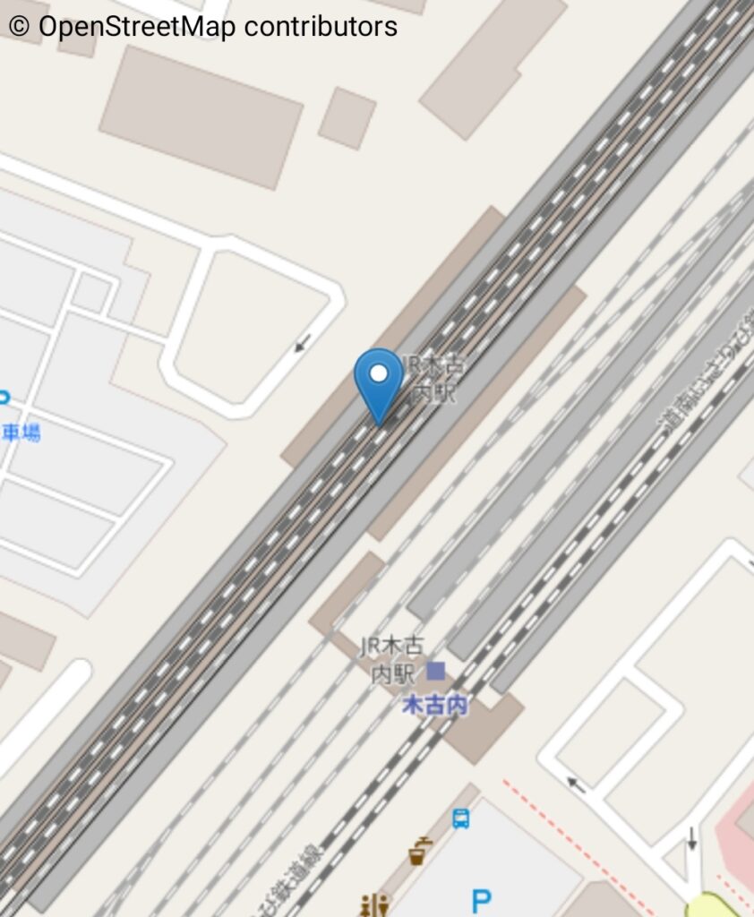 木古内駅 地図